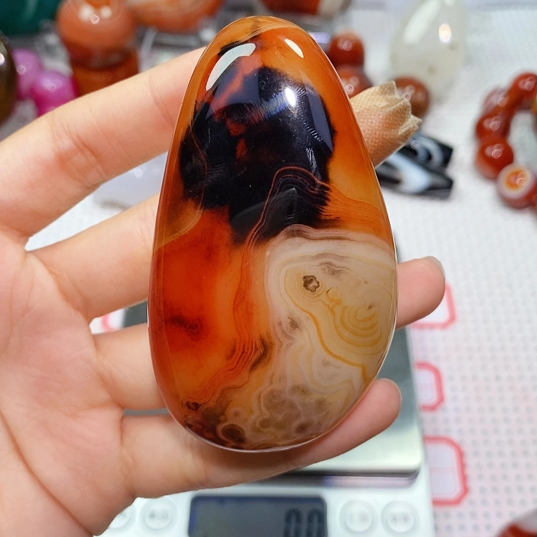 沧***笑玛瑙/玉髓未镶嵌珠宝奇石
