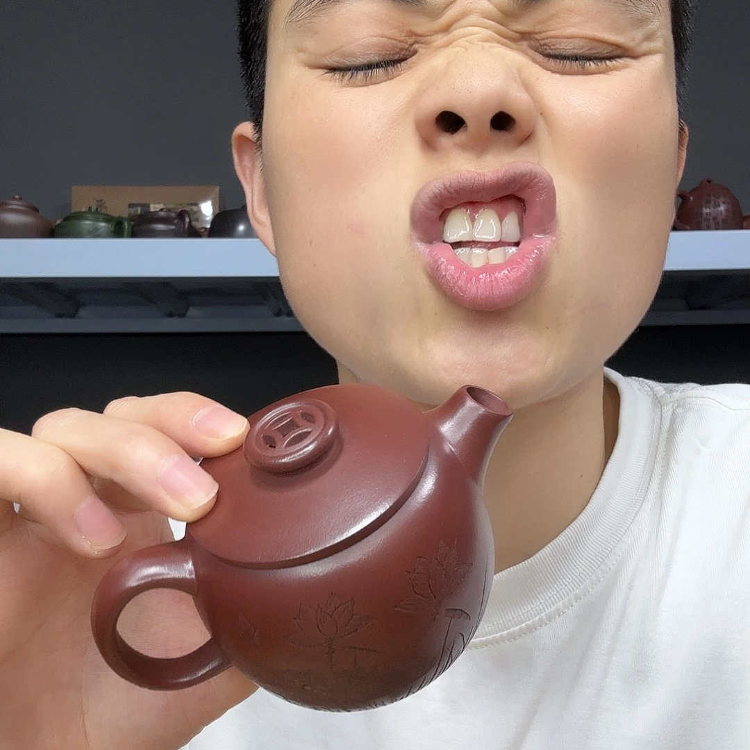 茶壶底槽青民间手艺人全手工制作