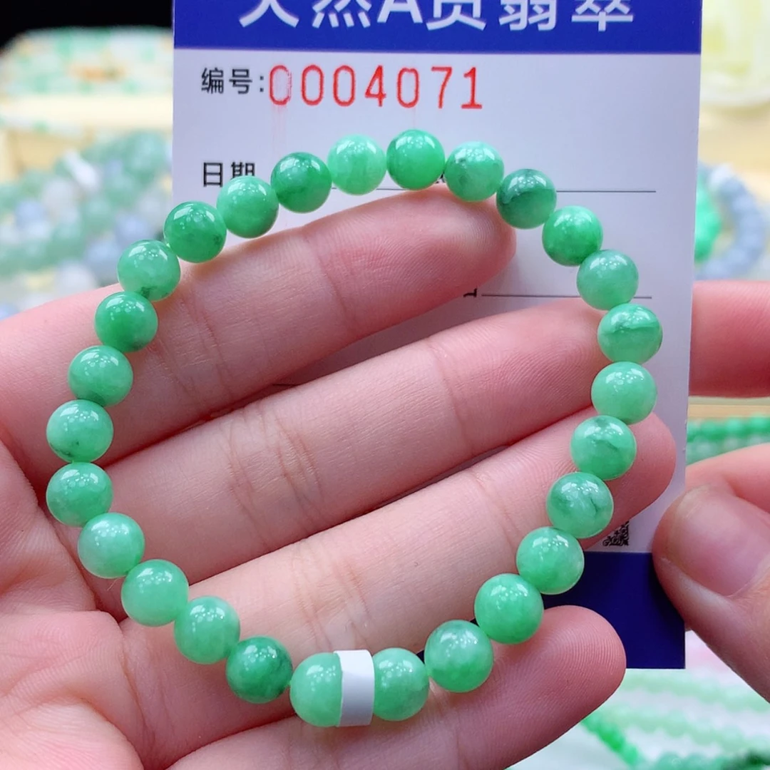 【闪购商品】翡翠毛衣链未镶嵌缅甸天然a货翡翠