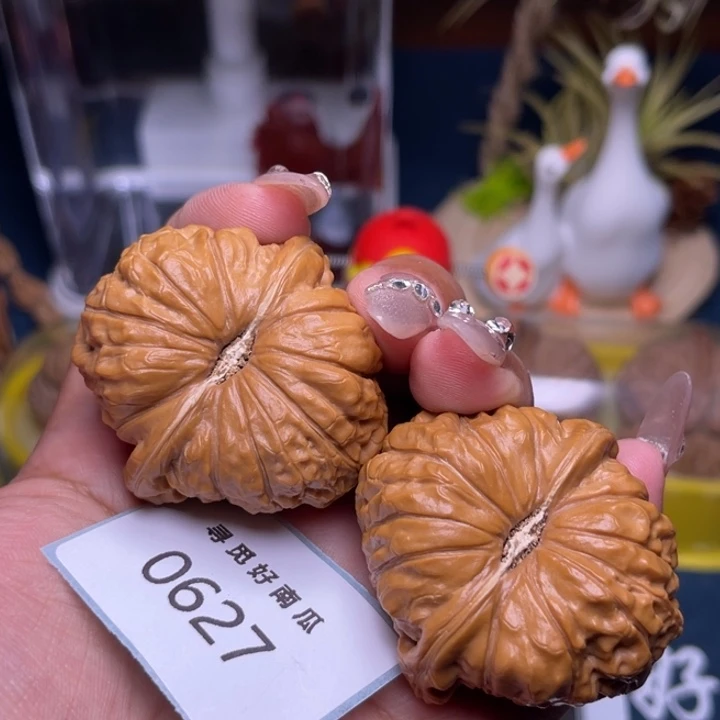 把件文玩核桃南瓜墩44-0627