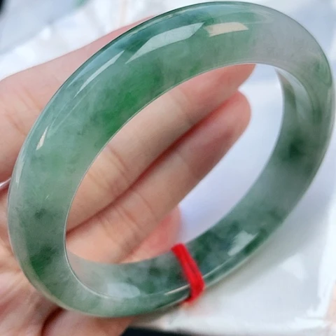 未镶嵌手镯翡翠57圈口050024