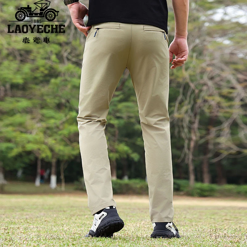 高级感战术裤 瞬凉速干三防弹力夏季休闲裤男士直筒百搭户外运动