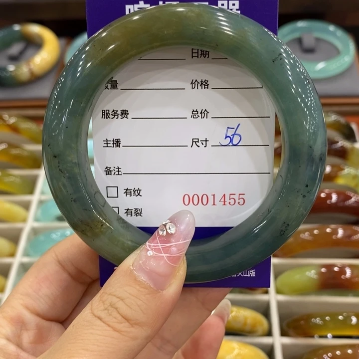 岫玉未镶嵌手镯手镯