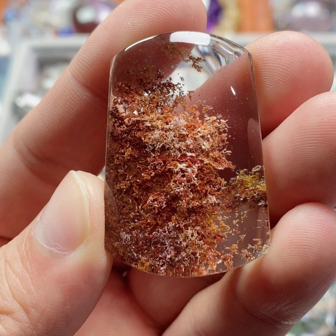 水晶未镶嵌吊坠(不含链)