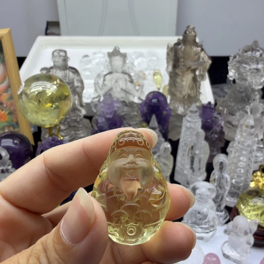水晶珠宝半成品未镶嵌