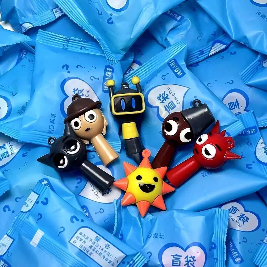 爆款节奏盒子盲袋软胶玩偶3d立体公仔玩具小学生礼物书包挂件