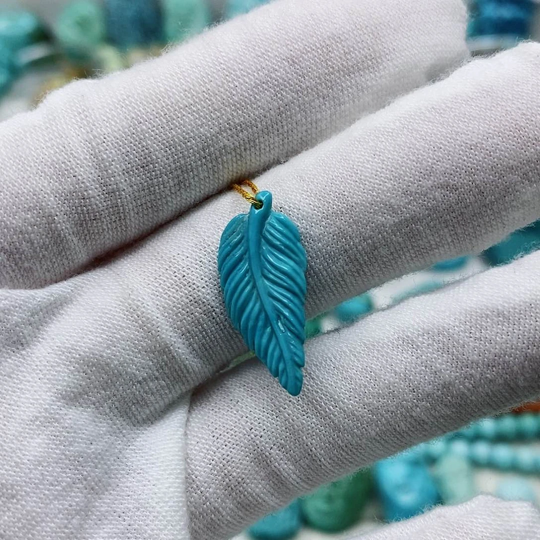 绿松石珠宝奇石未镶嵌