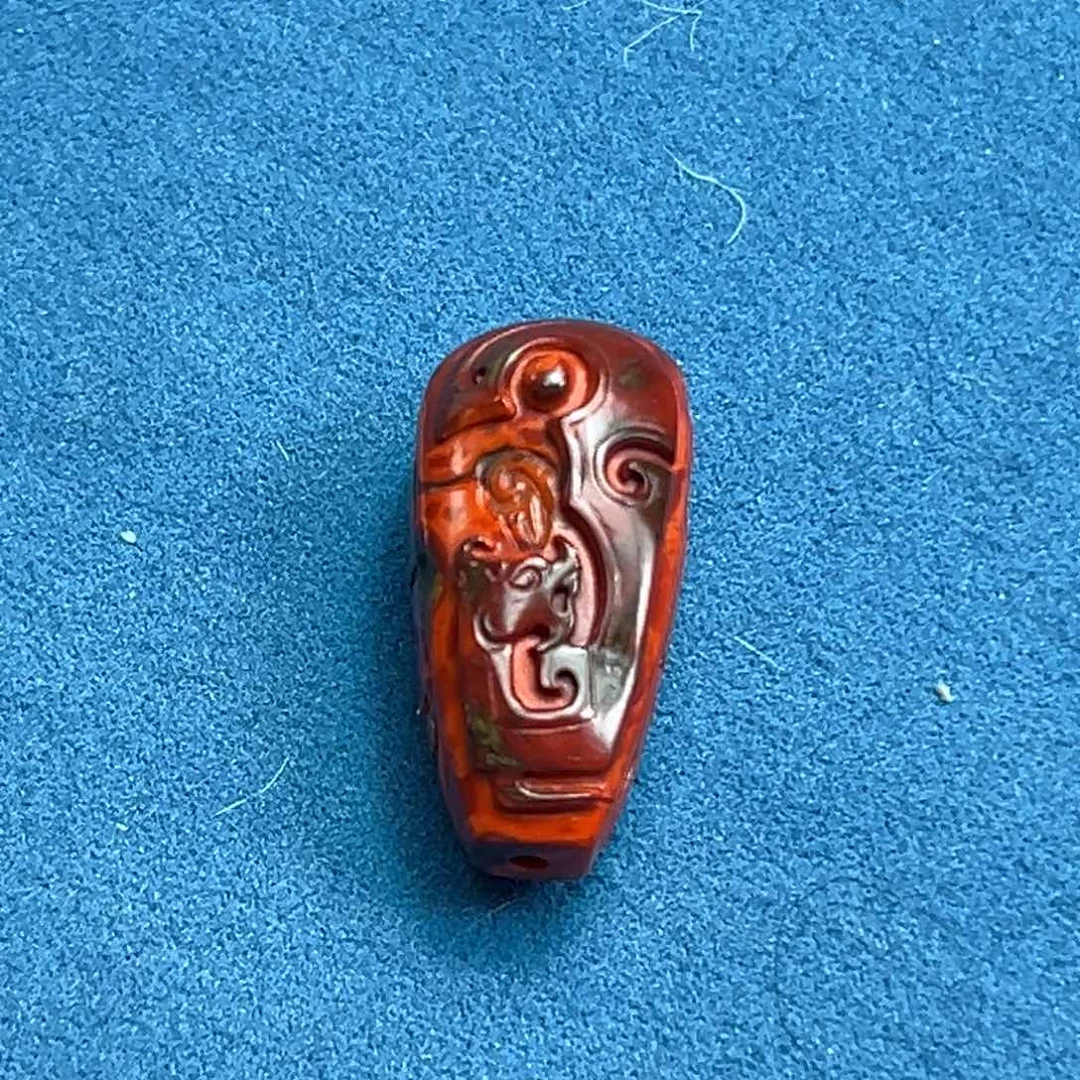 南红玛瑙颈饰未镶嵌