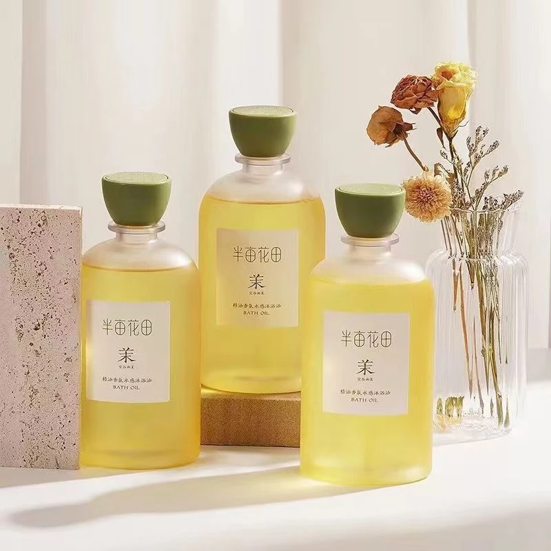半亩花田精油香氛水感沐浴油400g保湿补水滋润沐浴油身体清洁