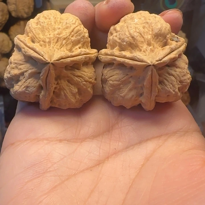 文玩核桃吊坠20有沙眼悬崖峭壁