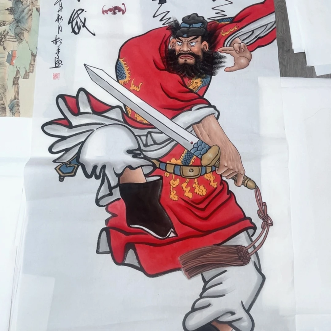 国画张松平老师作品欣赏
