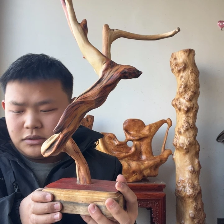 博***耀柏木（崖柏）太行崖柏摆件