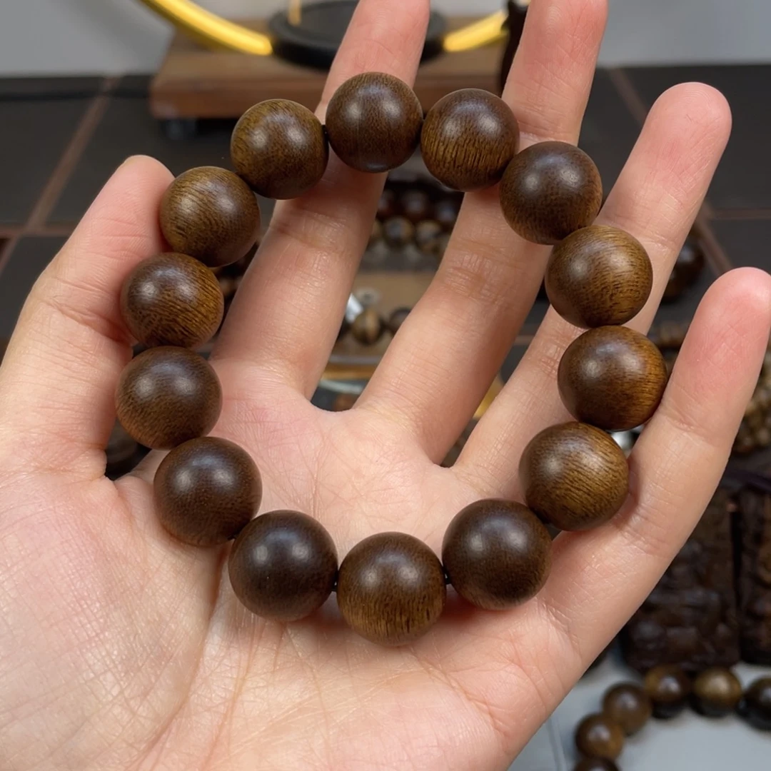 幸***3沉香手串越南芽庄白棋楠沉香
