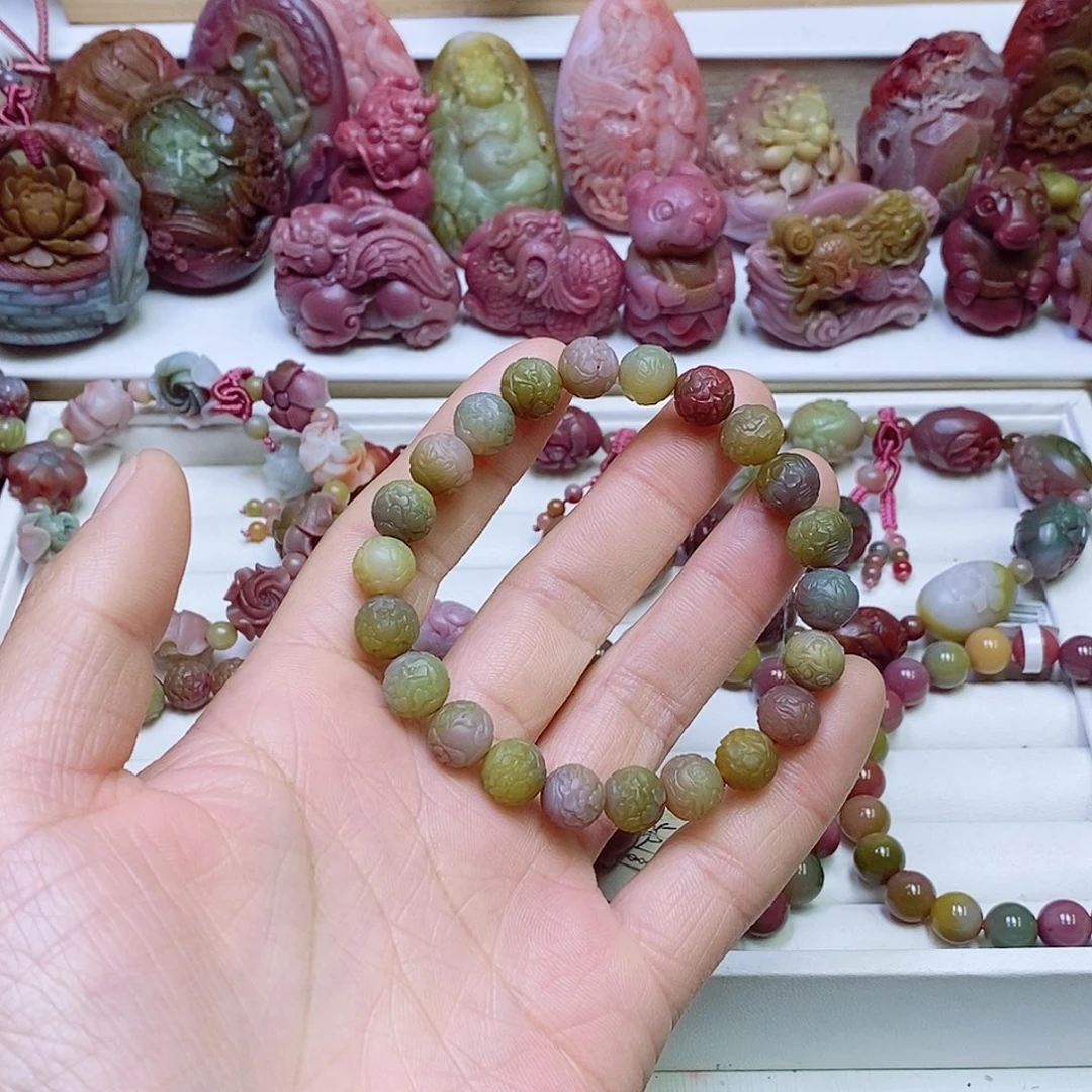 玛瑙/玉髓盐源玛瑙未镶嵌