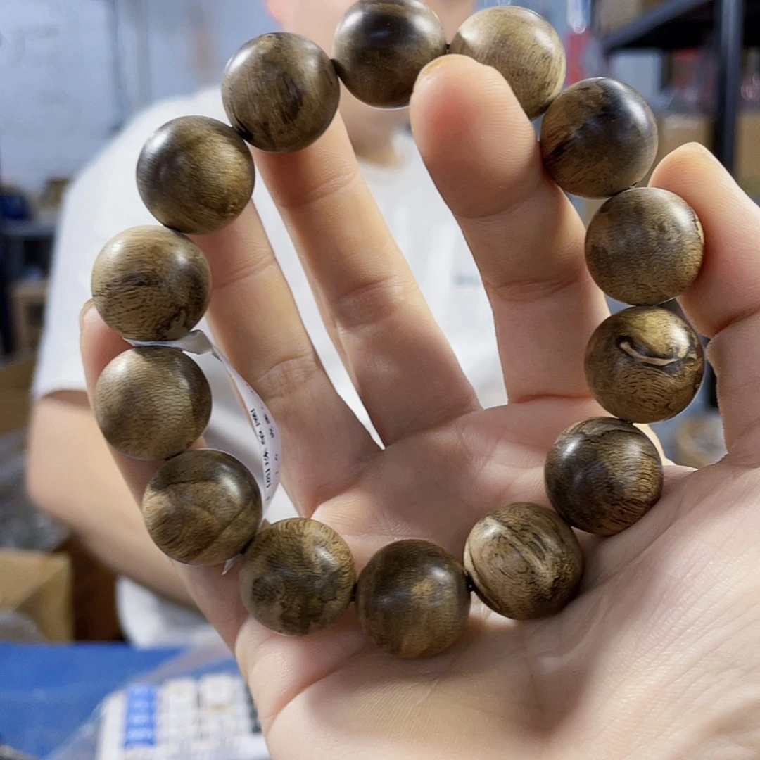 手串沉香野生达拉干圆珠单圈1.6/33克多样性发一