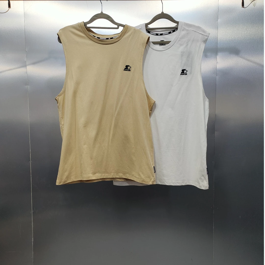 D05-21811-STA夏季正面经典小印花时尚百搭背心