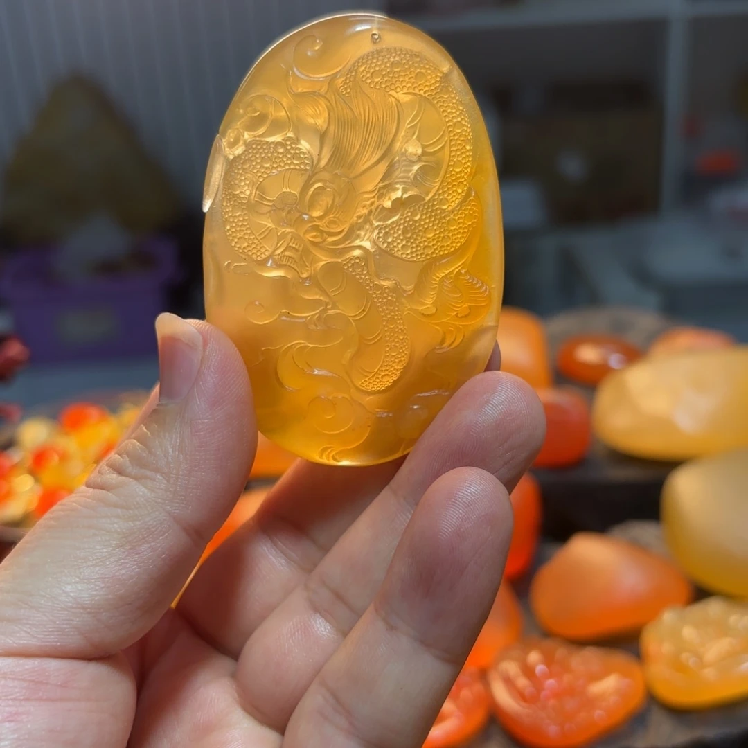 石英质玉挂件未镶嵌唐*新