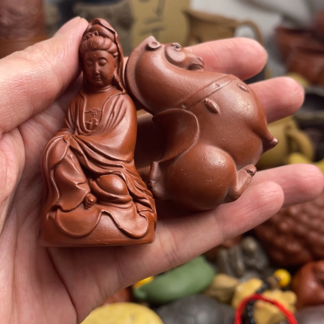 紫砂茶宠紫砂瑕疵
