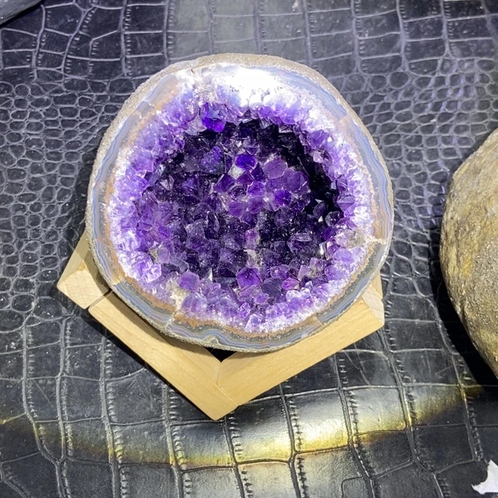 珠宝半成品未镶嵌水晶钱袋子