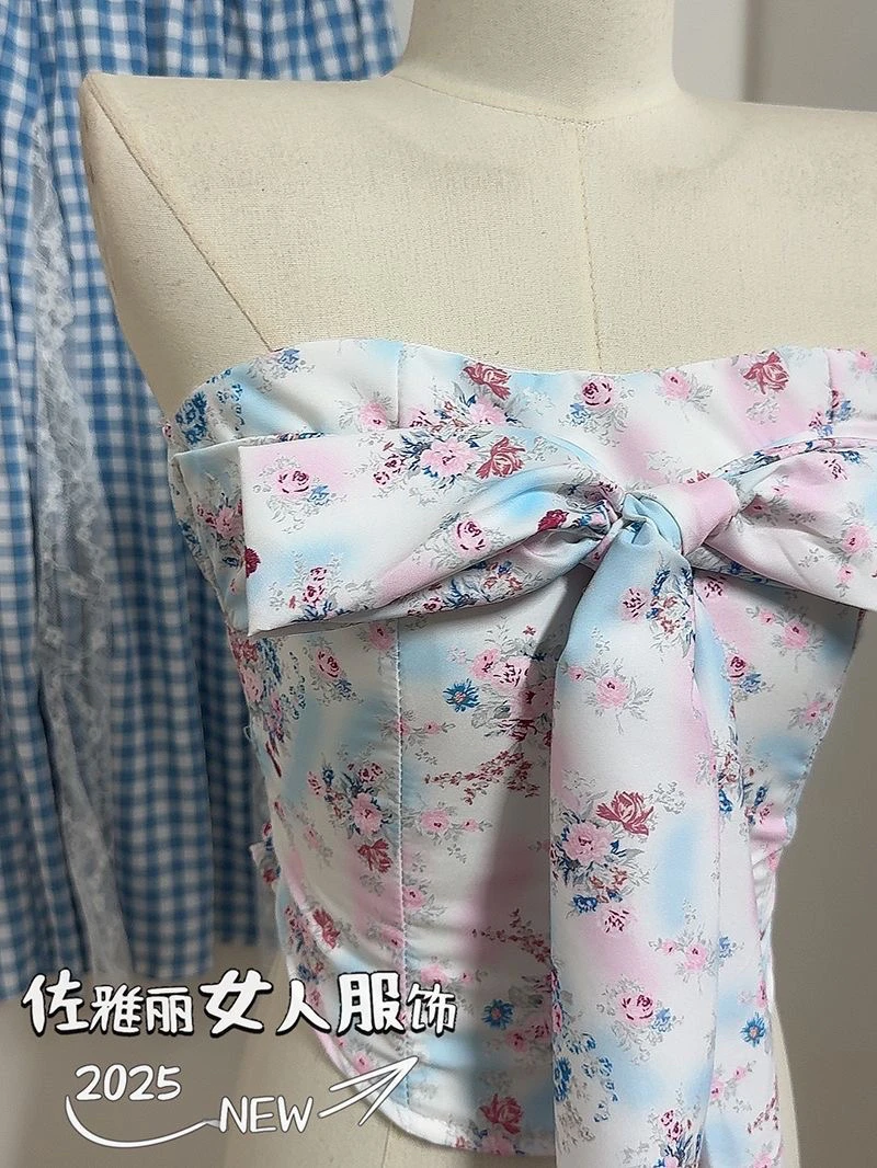 樱花抹胸带防滑条