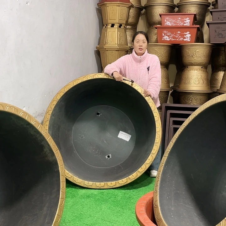 圆盆古铜一米二一个