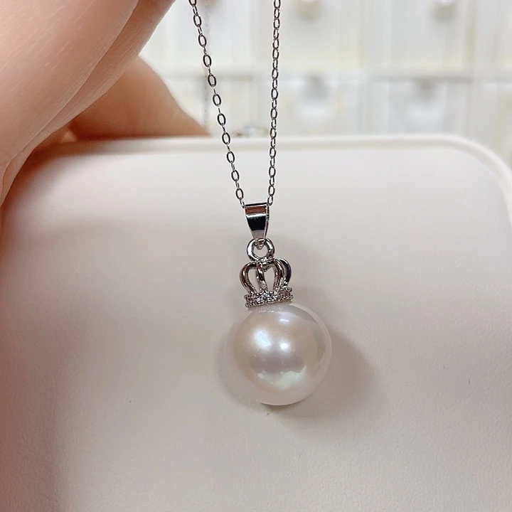 淡水珍珠吊坠(赠链)合金