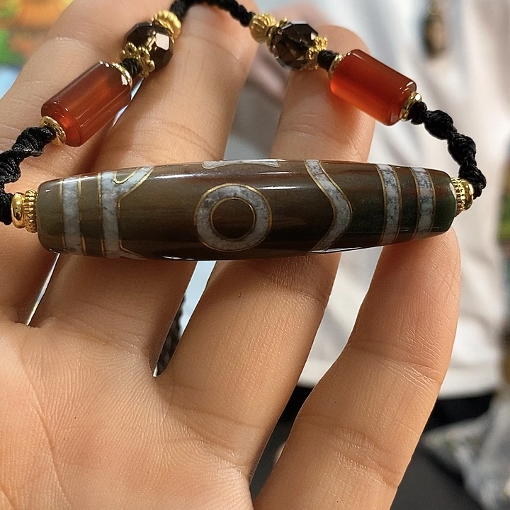 玛瑙/玉髓（覆膜）颈饰合金