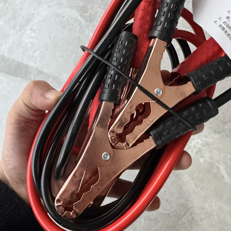 【实拍图】汽车应急启动电源专用夹子接电瓶的线汽车用打火器加粗