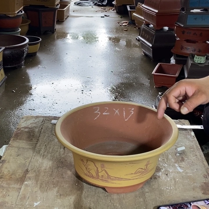 紫砂花盆紫砂紫砂