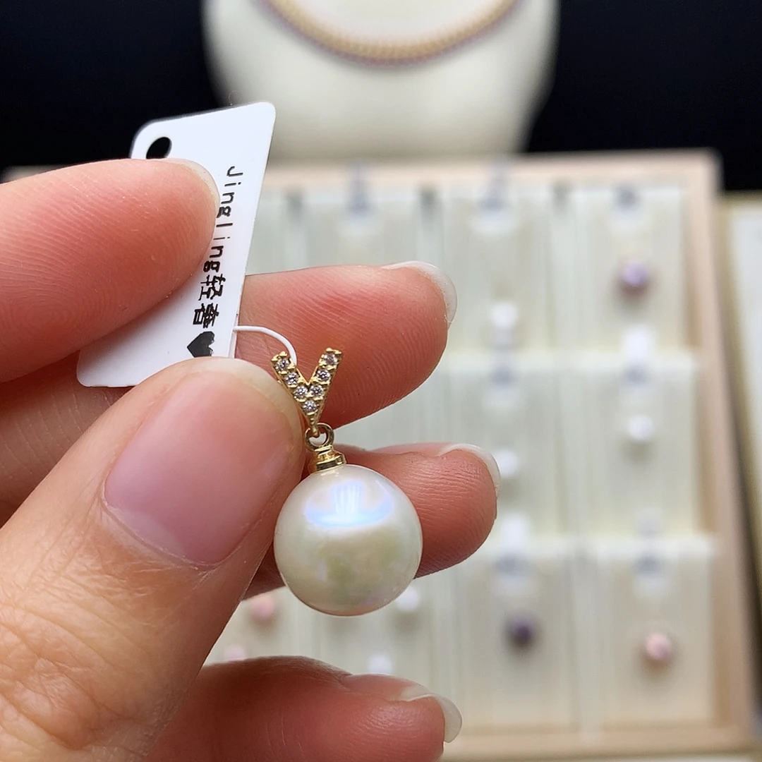 颈饰淡水珍珠合金