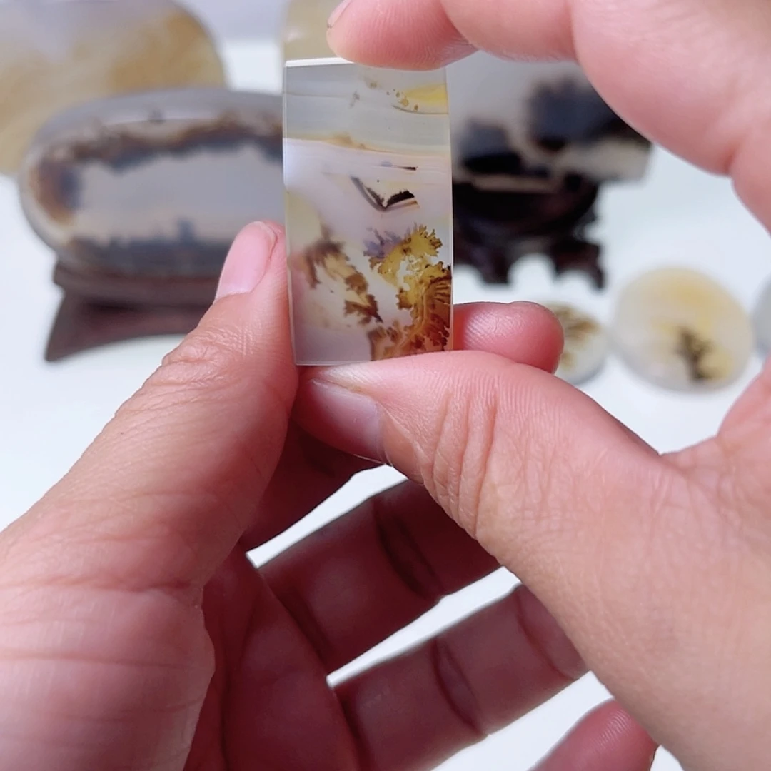 【闪购商品】玛瑙/玉髓未镶嵌珠宝半成品