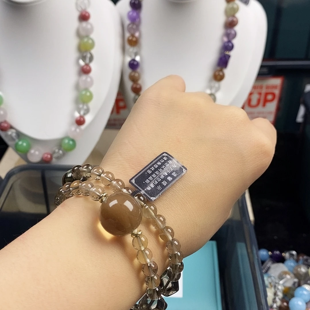 银S925镶嵌水晶手链