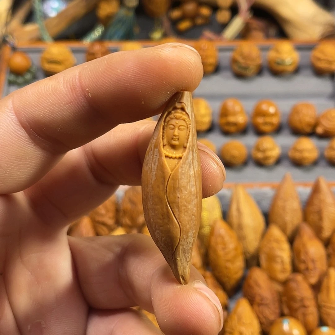 橄榄核手串/手链包衣观音466