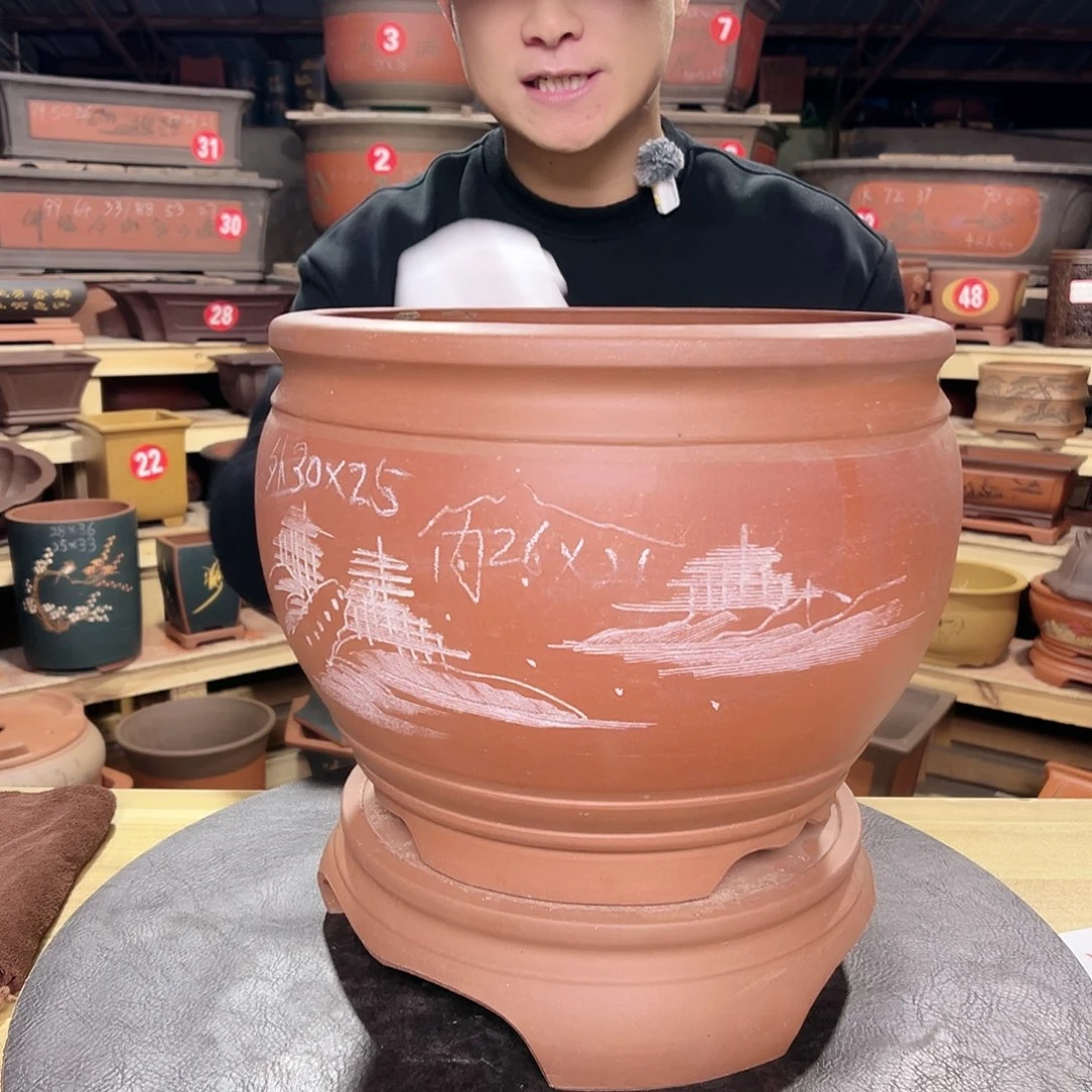 紫砂花盆工厂直发