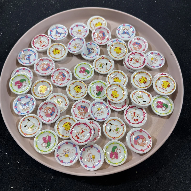 【树脂立体食玩水果盘子系列】迷你摆件手工DIY系列手工配件盘子diy