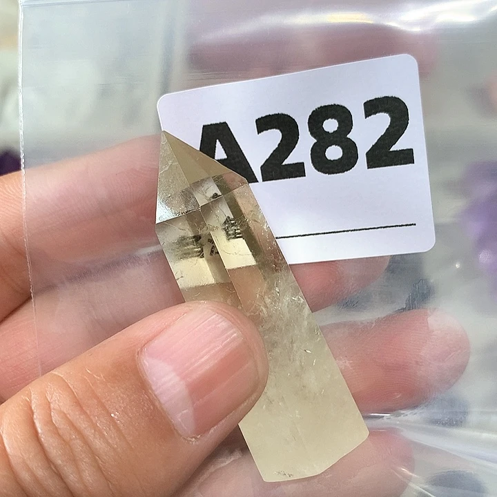 水晶天然水晶柱子A282未镶嵌A****