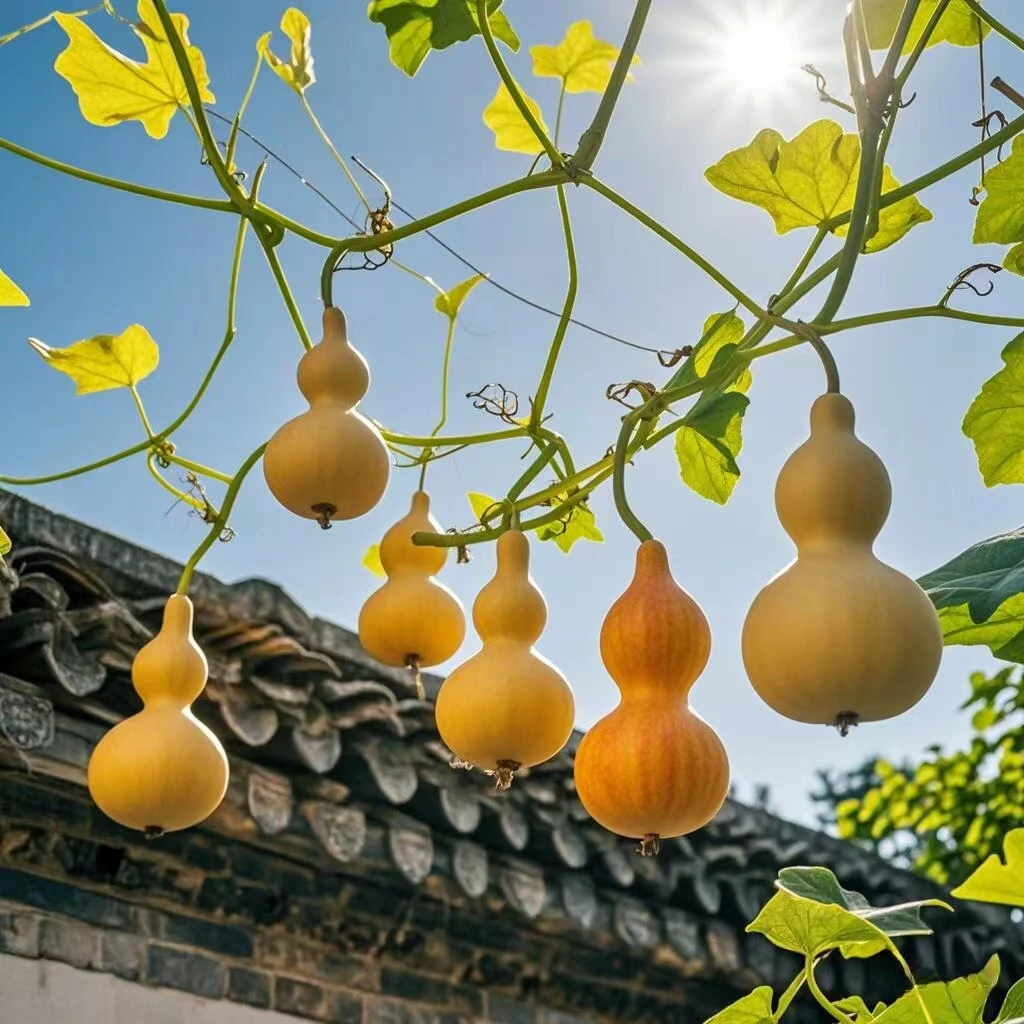 春华【福禄果】新鲜葫芦果绿皮福禄双全吉祥好运装饰摆件观赏送礼