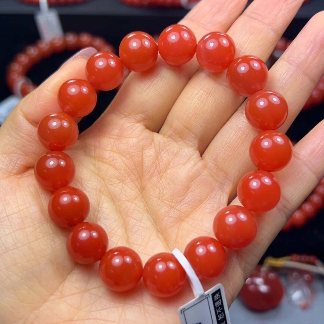 南红玛瑙未镶嵌手串