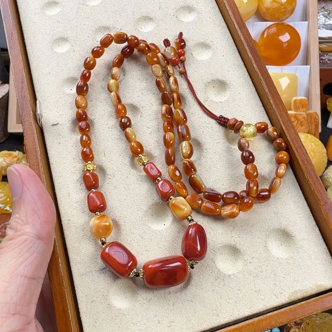 蜜蜡未镶嵌手链蜜蜡