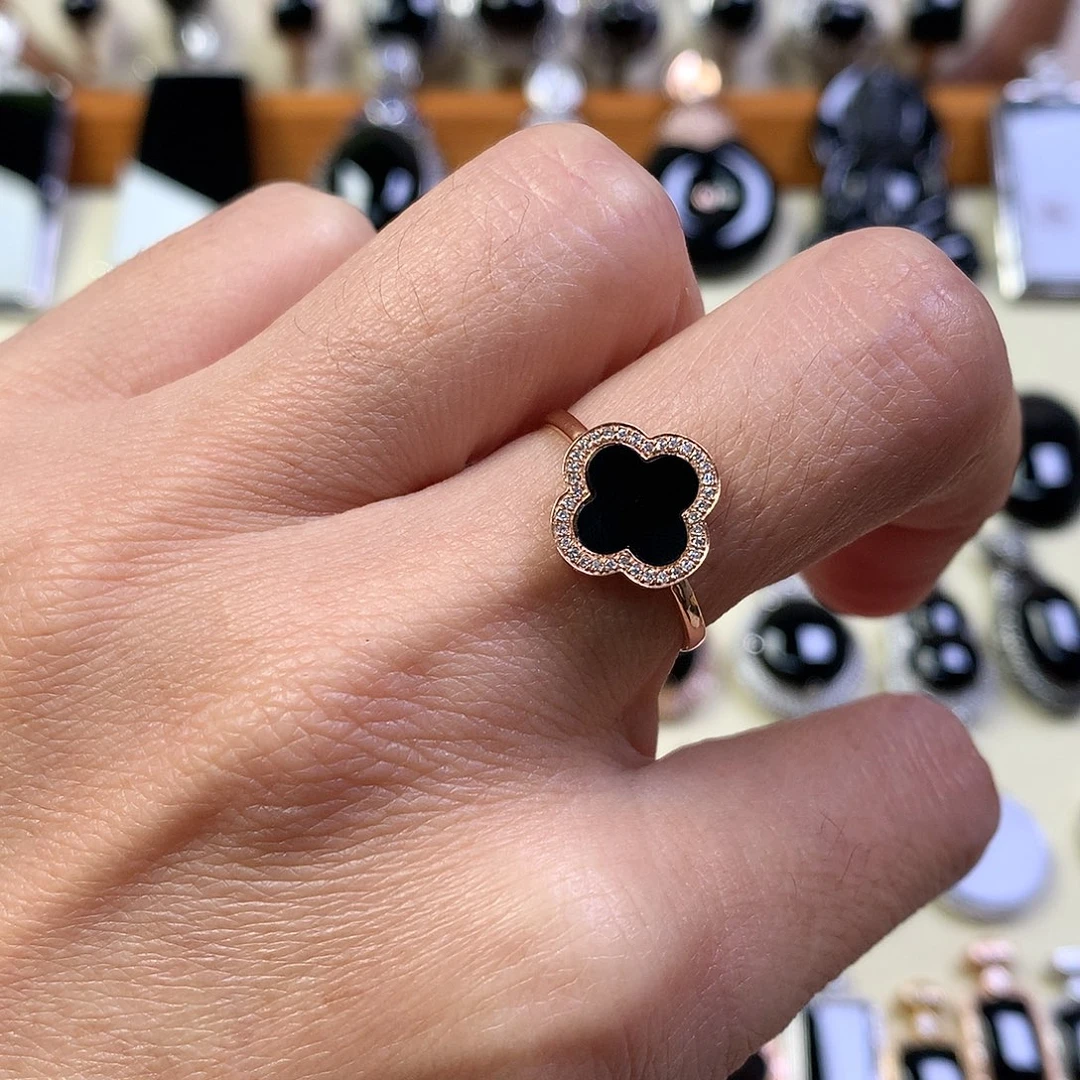 翡翠18K金镶嵌戒指