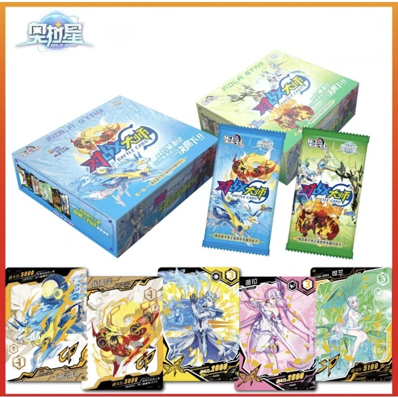 集卡社奥拉星对决大师收藏卡牌一盒