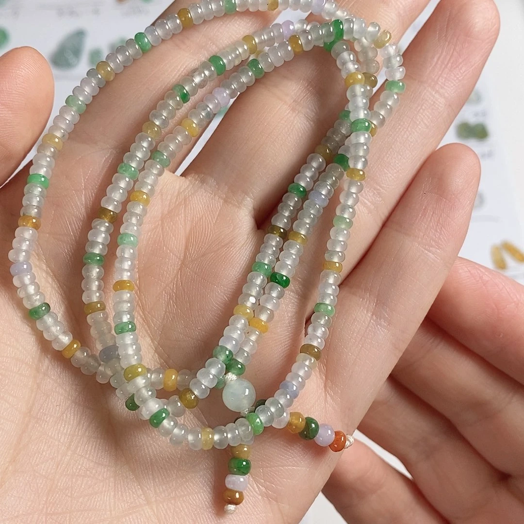 翡翠未镶嵌颈饰缅甸翡翠