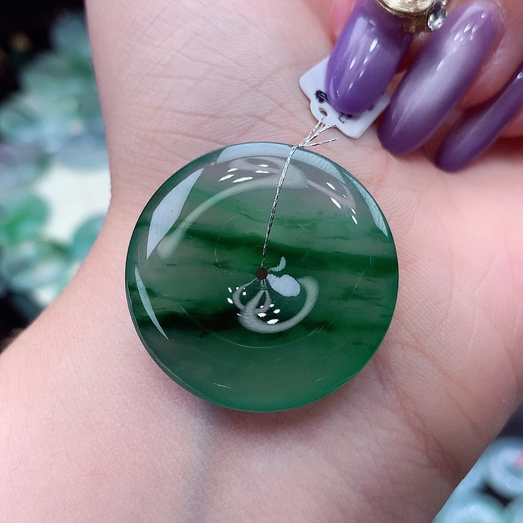 颈饰未镶嵌翡翠30.4/5.8-68