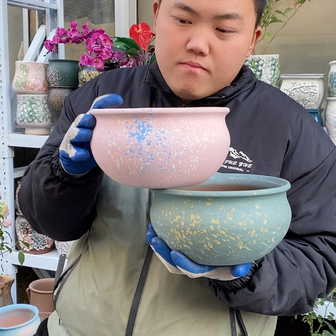花盆紫砂口20高11福利
