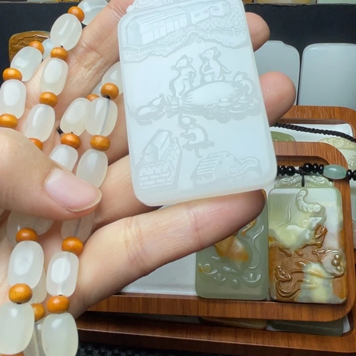 你***好新疆昆仑山料牌子