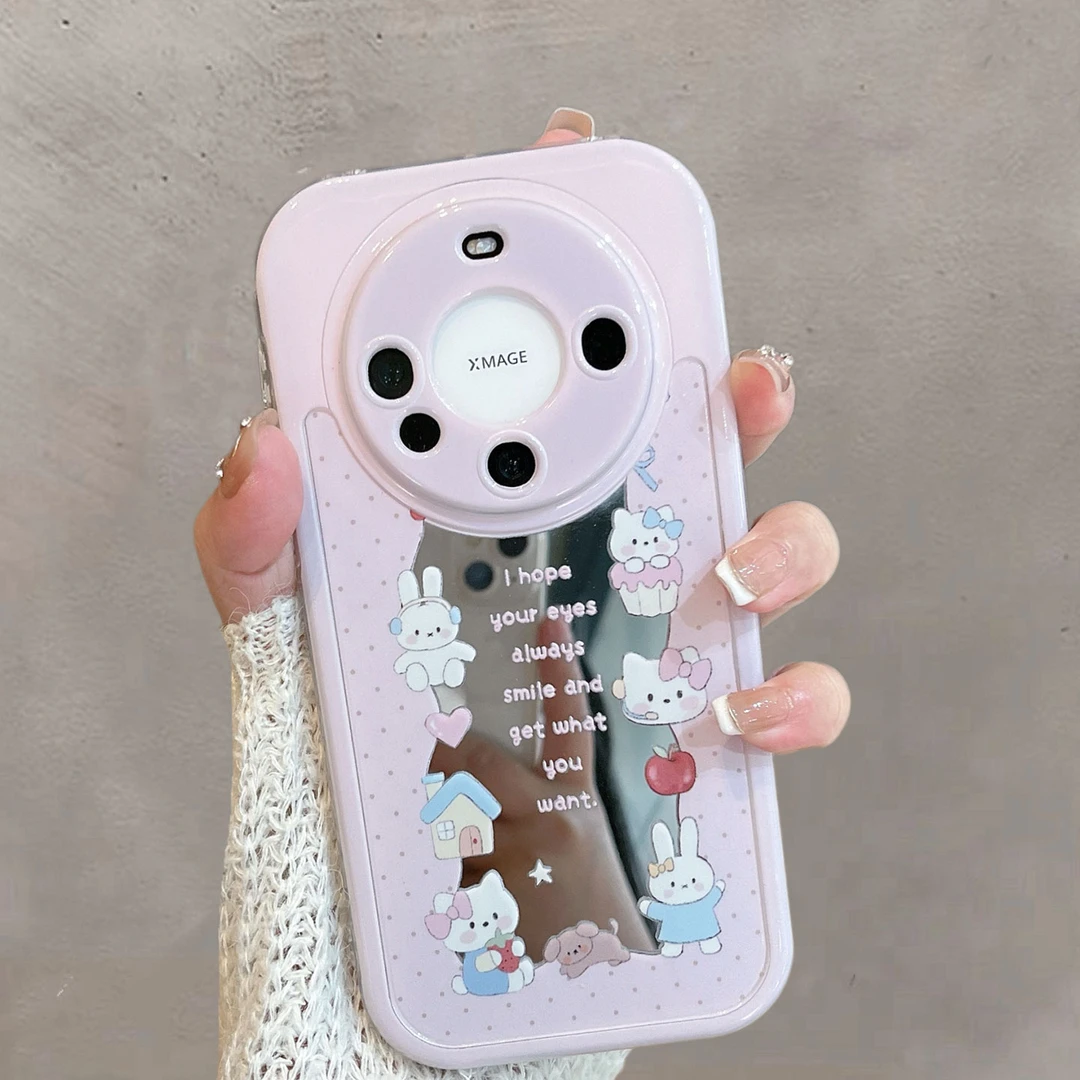 适用于华为mate60手机壳60pro新款女60pro+可爱卡通创意全包防摔