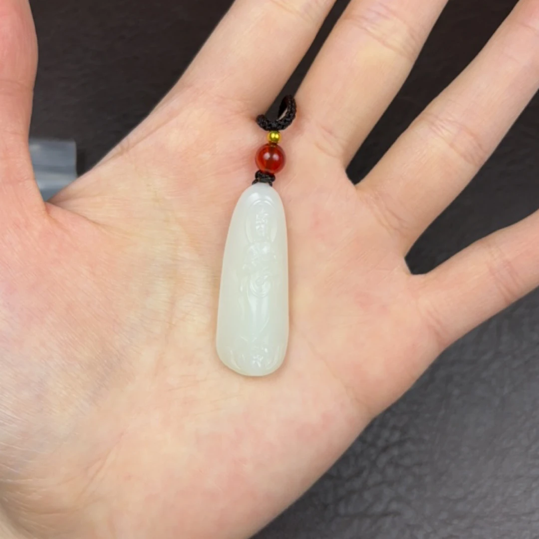 A1112和田玉观音