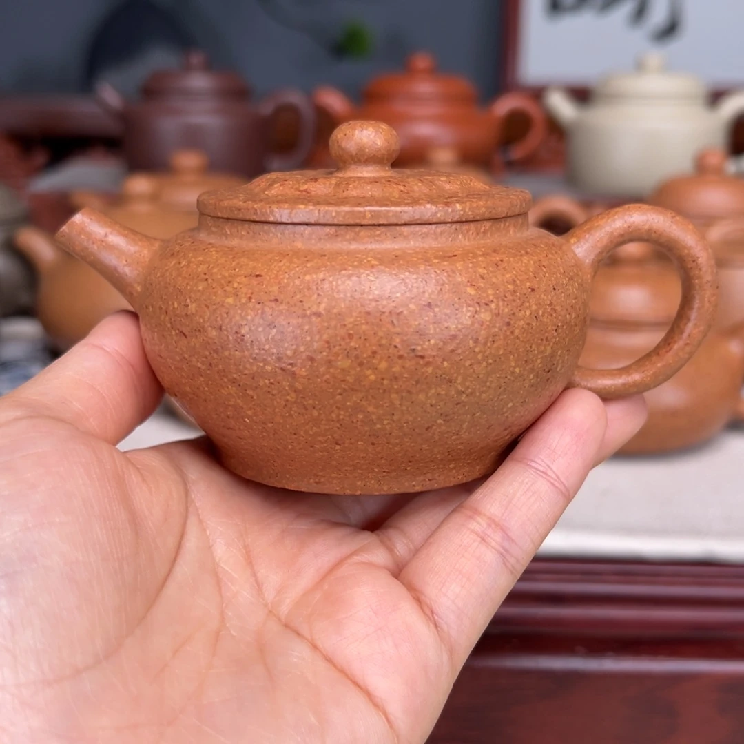 紫砂茶壶梨皮黄的160