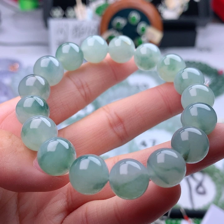 未镶嵌手串翡翠卡11.9