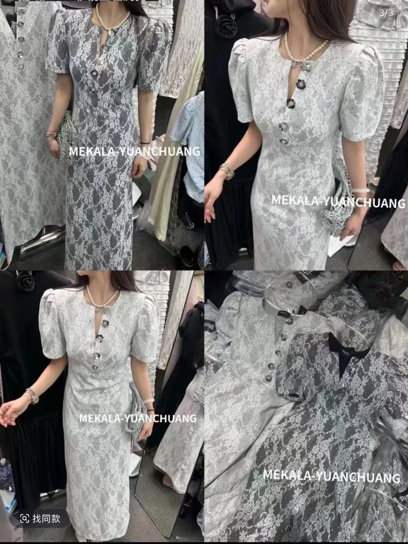 图片款档口下版清版重工连衣裙70512